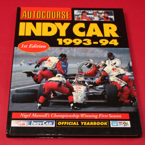 Autocourse Indy Car Official Yearbook 1993-1994 Autocourse Indy Car Official Yearbook 1993-1994