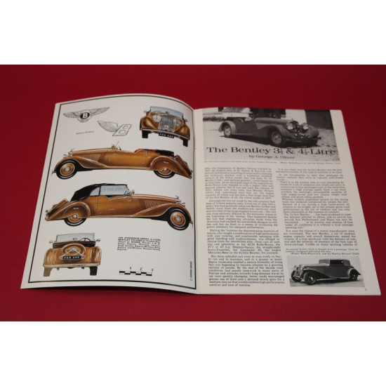 Profile Publications No 7 : The Bentley 3 1/2 &  4 1/4- Litre