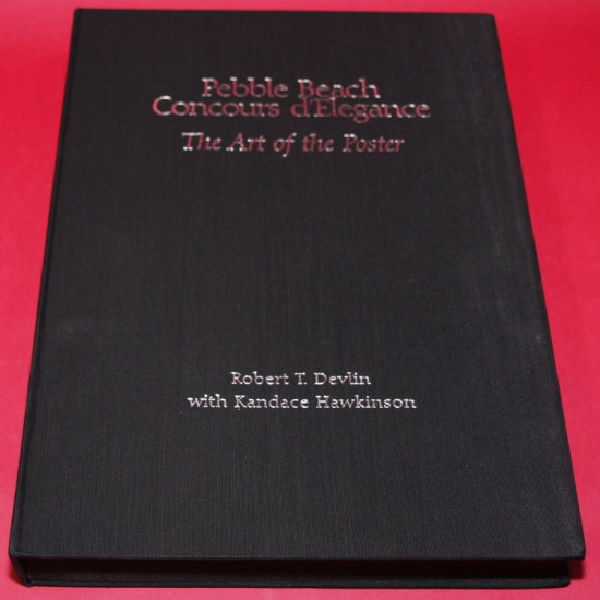 Pebble Beach Concours d'Elegance - The Art of the Poster Special Edition Japanese Cloth