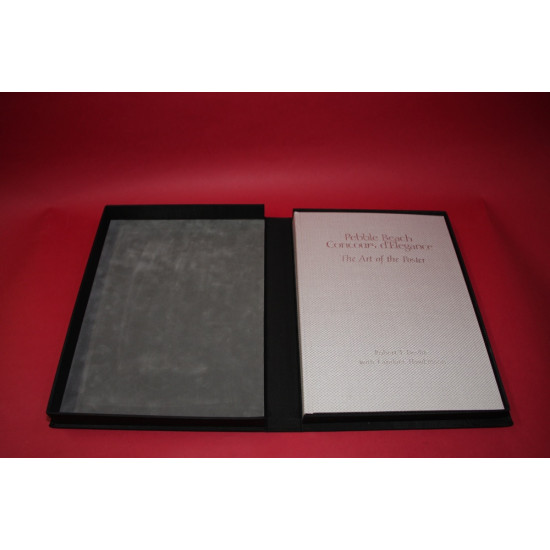 Pebble Beach Concours d'Elegance - The Art of the Poster Special Edition Japanese Cloth