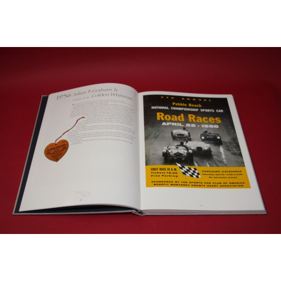 Pebble Beach Concours d'Elegance - The Art of the Poster Special Edition Japanese Cloth