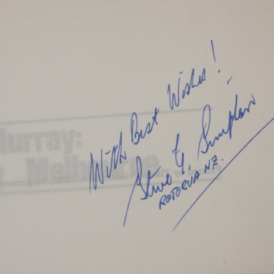 The Real Story of Wizard Smith.Signed by Steve Simpson