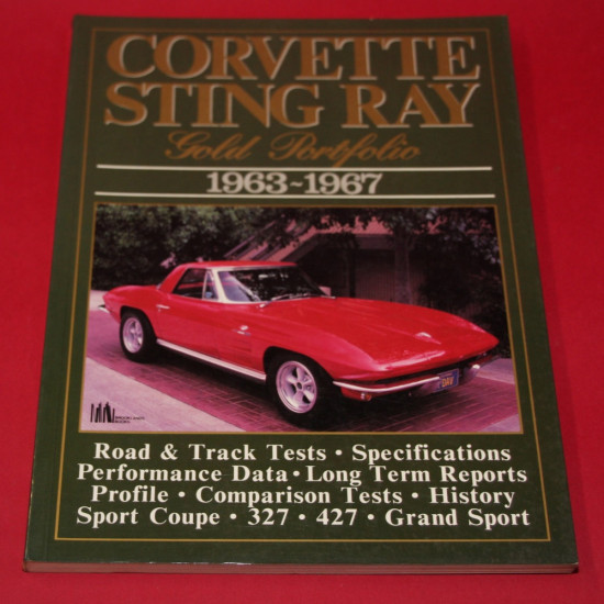 Corvette Stingray Gold Portfolio 1963-1967