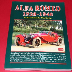 Alfa Romeo 1920-1940 A Brooklands Portfolio