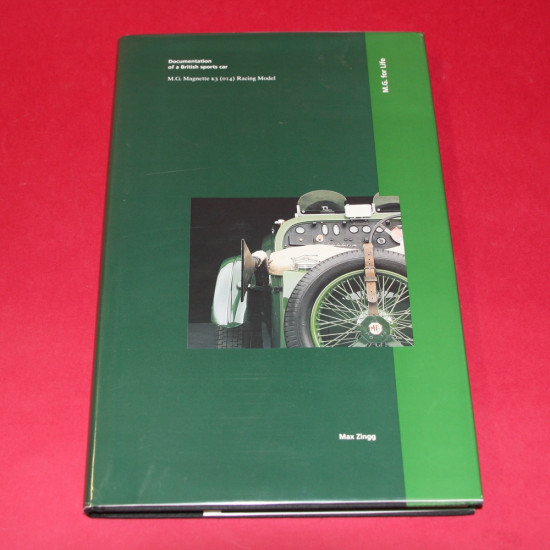 Documentation of a British sports car M.G  Magnette K3 (014) Racing Model