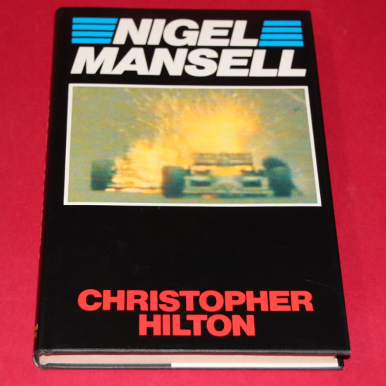Nigel Mansell. Signed by Christopher Hilton