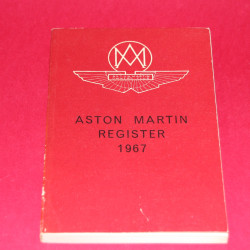 Aston Martin Register 1967 Aston Martin Register 1967