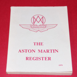 Aston Martin Register 1979 Aston Martin Register 1979