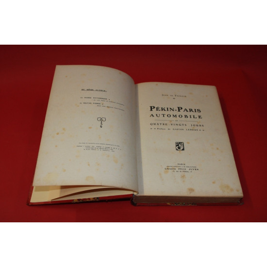 Pekin-Paris Automobile  en Quatre Vingts Jours