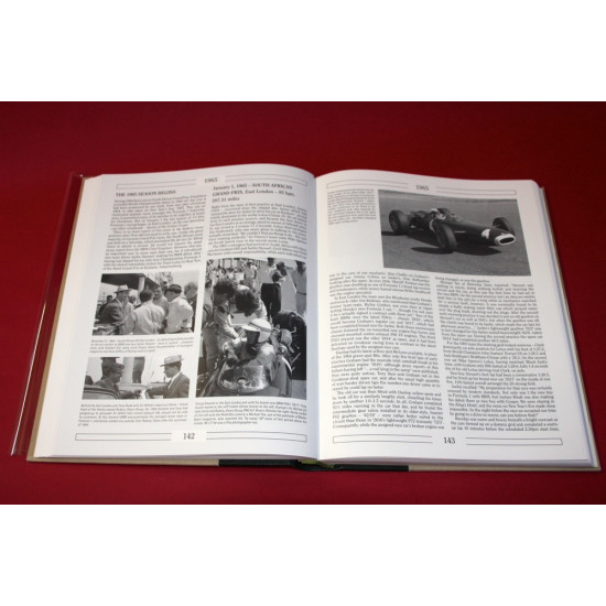 BRM - The Saga of British Racing Motors: Volume 3 - Monocoque V8 Cars  1963-1969 Quarter leather binding