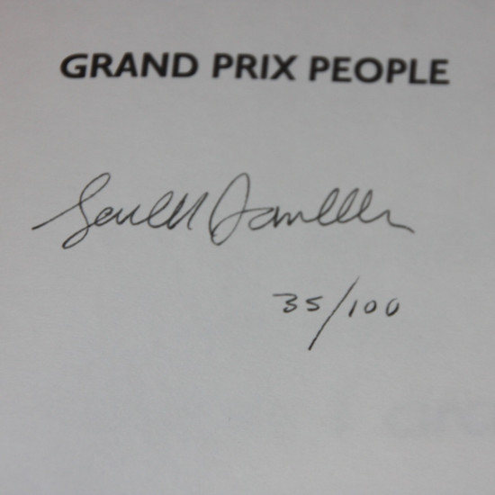 Grand Prix People Revelations from inside the Formula 1 circus. Signed by Gerald Donaldson
