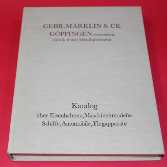 Gebr Marklin & Cie Goppingen (Wurtt.) Katalog L9 Gebr Marklin & Cie Goppingen (Wurtt.) Katalog L9
