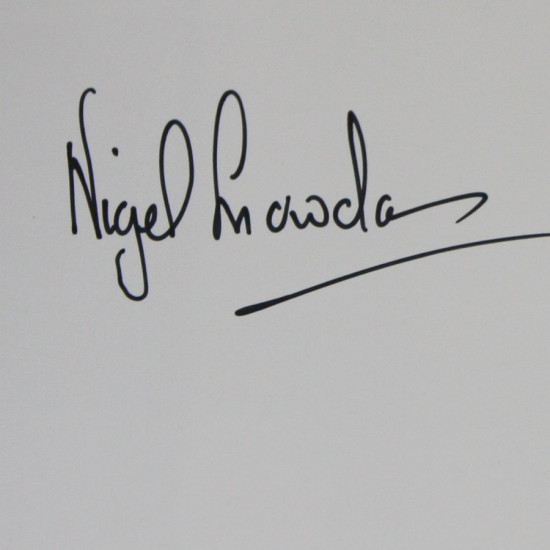 Formula One Through the Lens - Four Decades of Motor Sport Photography - Signed by Nigel Snowdon