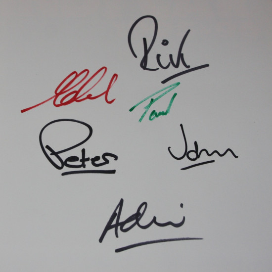 Autocourse Indy Car Official Yearbook 1995-1996. Signed