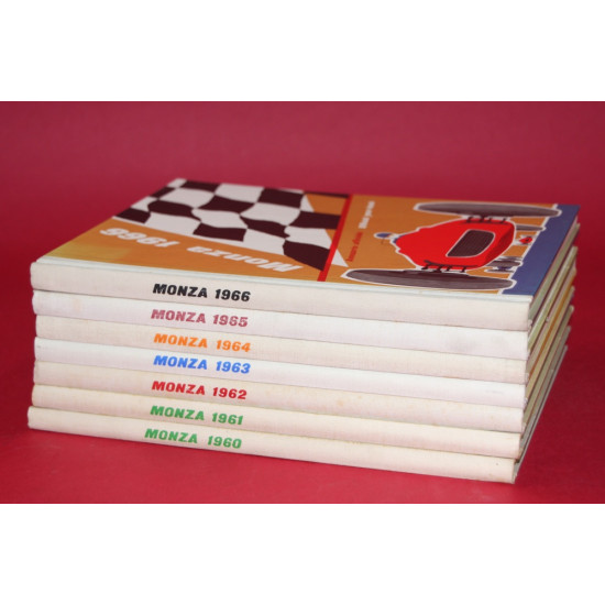 Monza Annuario Officiale / Official Yearbooks 1960 to 1966 - Complete Set