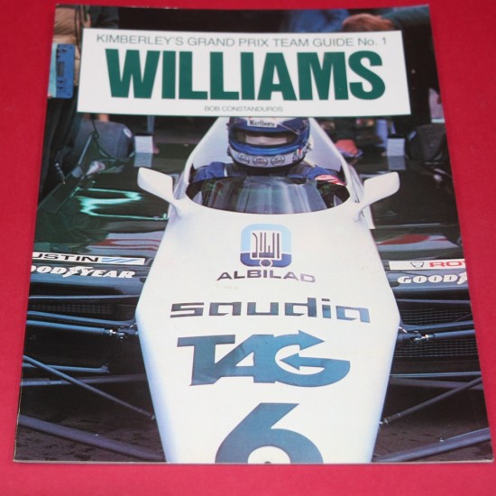 Kimberley's Grand Prix Team Guide No 1: Williams