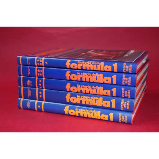 La Storia Della Formula 1: Volumes 1-5: 1 i piloti / la tecnica ‘79-‘84; 2 i campionati / i circuiti ‘79-‘84; 3 i piloti / le marche / i circuiti ’85-‘89; 4 i campionati ’85-‘89 .5 gran premi '90-'98