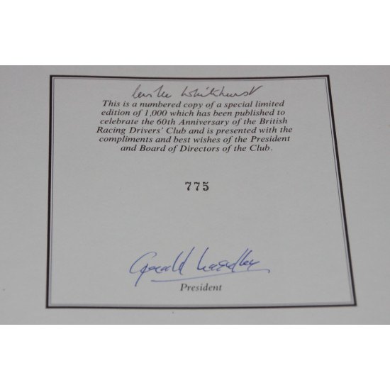 Pole Position Celebrating The Diamond Jubilee of the British Racing Drivers' Club