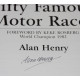 Fifty Famous Motor Races. Signed by Alan Henry