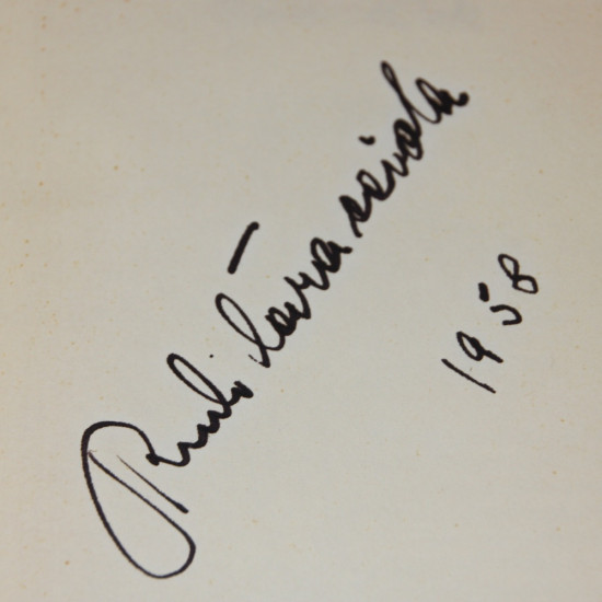 Caracciola: Meine Welt.Signed by Rudolf Caracciola