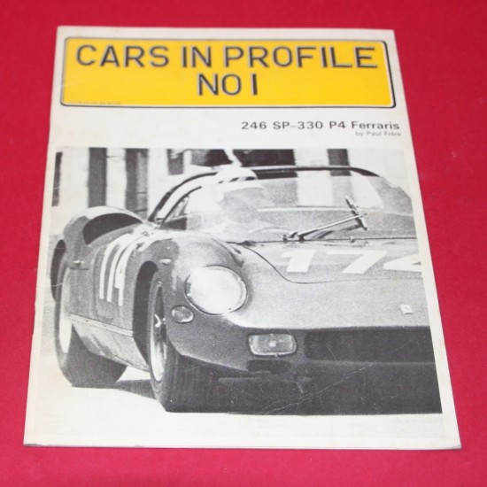 Cars in Profile No  1:    246 SP-330 P4 Ferraris