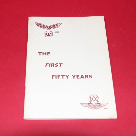 Aston Martin Owner Club The First Fifty Years 1935-1985:  Summer Number No 1 Vol 1
