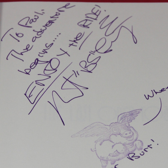 The Last Open Road.Signed by Burt Levy