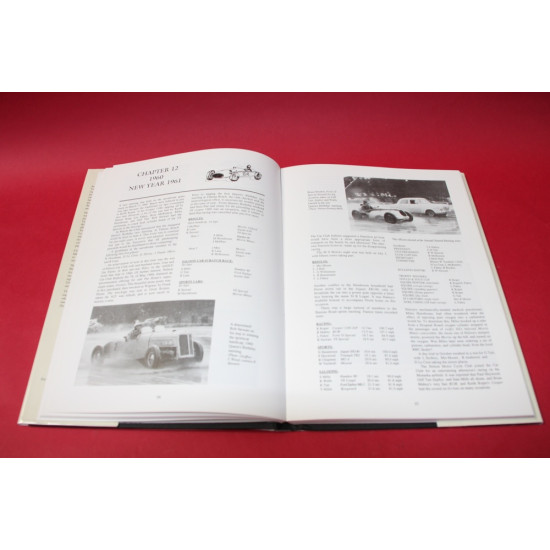 The Tahunanui Beach Motor Racing Years of The Nelson Car Club 1949-1977.Signed by Mike Stephens