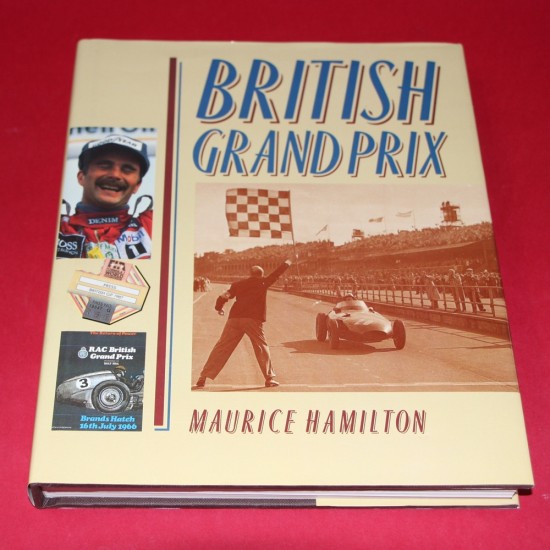 British Grand Prix.Signed by Maurice Hamilton