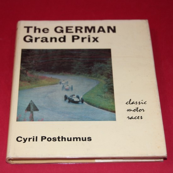 The German Grand Prix. Signed by Cyril Postumus