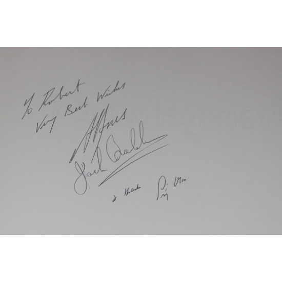 Racing Cars Through The Years.Signed by Alan Jones / Sir Jack Brabham / Sir Stirling Moss