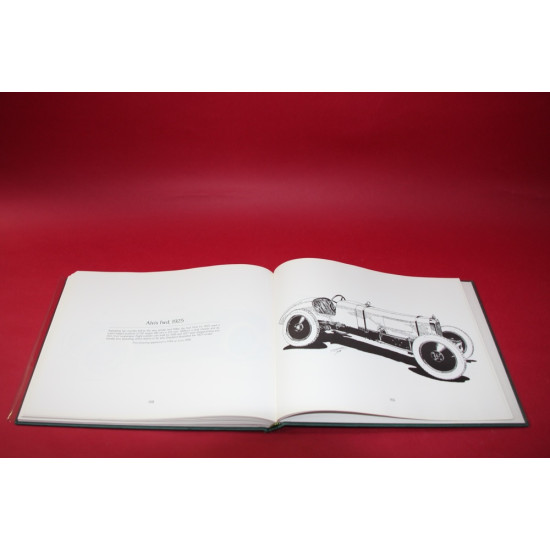 Racing Cars Through The Years.Signed by Alan Jones / Sir Jack Brabham / Sir Stirling Moss