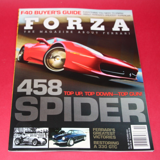 Forza Magazine Number 128 October  2013