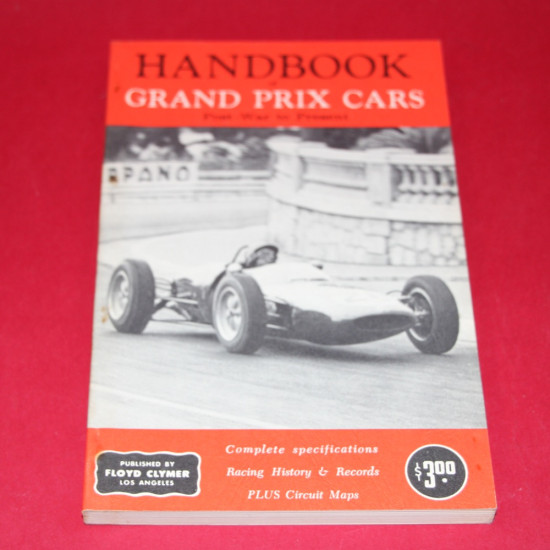 Handbook of Grand Prix Cars Post-War to Present Handbook of Grand Prix Cars Post-War to Present