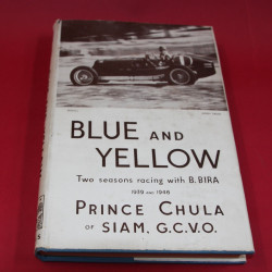 Blue and Yellow Two Seasons racing with B.Bira 1939 and 1946 Blue and Yellow Two Seasons racing with B.Bira 1939 and 1946