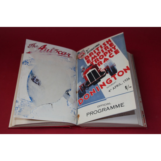 British Empire Trophy Programmes 1932-49