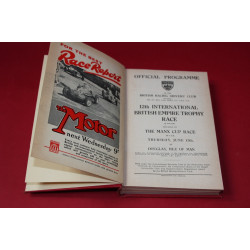 British Empire Trophy Programmes 1950-61
