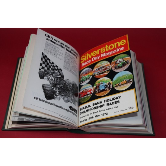 BRDC Silverstone Programmes  1972