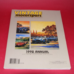 Vintage Motorsport The Journal of Motor racing Annual 1992