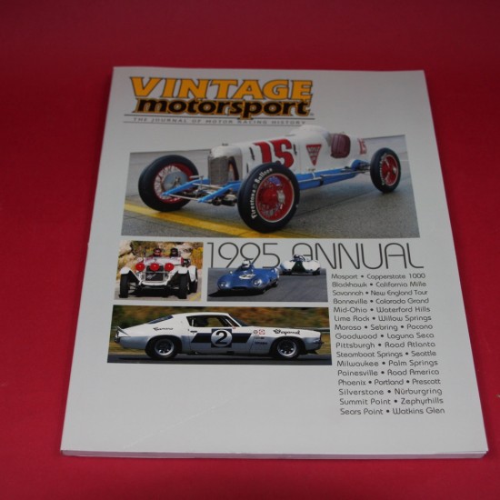 Vintage Motorsport The Journal of Motor racing Annual 1995