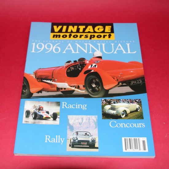 Vintage Motorsport The Journal of Motor racing Annual 1996