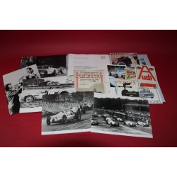 Audi Tradition Presse Info Two Auto Union Racing Cars at Donington Park May 2001 Audi Tradition Presse Info Two Auto Union Racing Cars at Donington Park May 2001