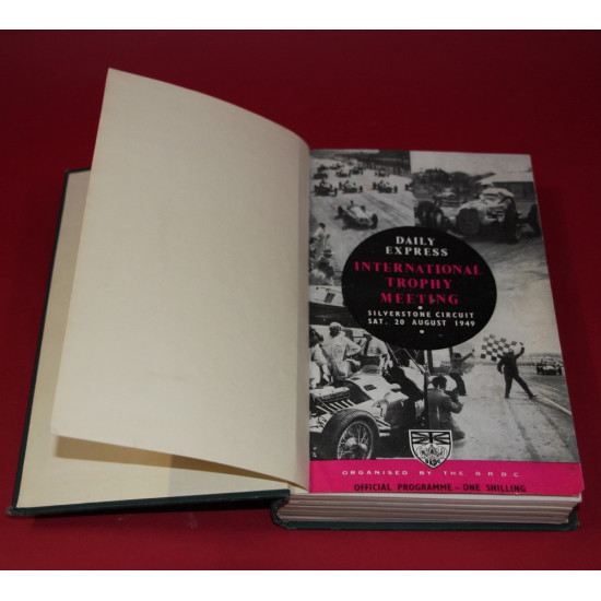 BRDC Silverstone Programmes No 1 BRDC Silverstone Programmes No 1