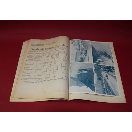 Targa Florio  Cinquantenario 1906-1956 40 Edizione Programma 