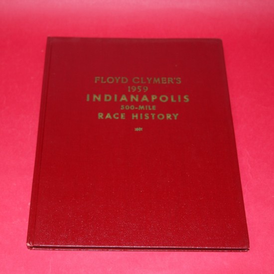 Floyd Clymer Indianapolis 500 Mile Race 1959 Yearbook