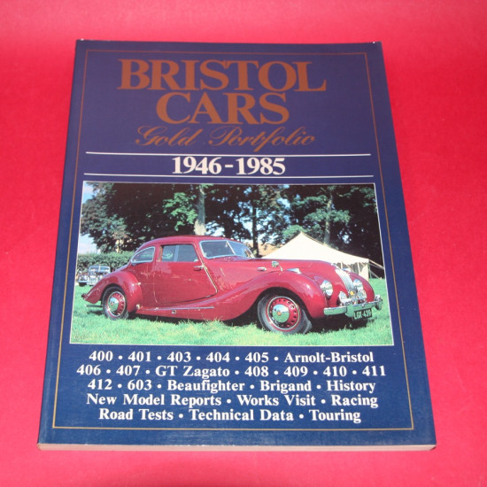 Bristol Cars Gold Portfolio 1946-1985