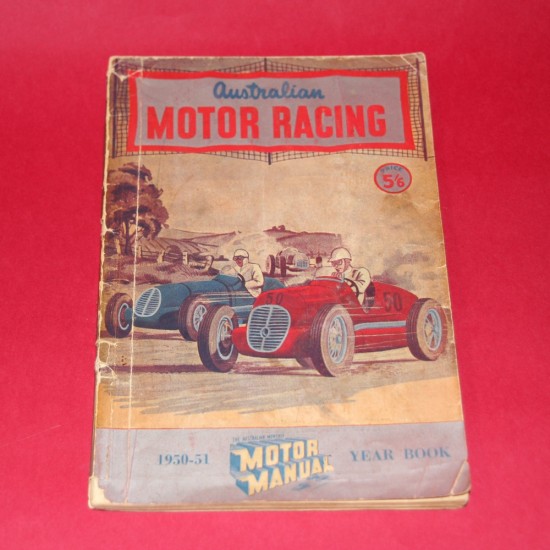 Australian Motor Racing 1950-51 Year Book