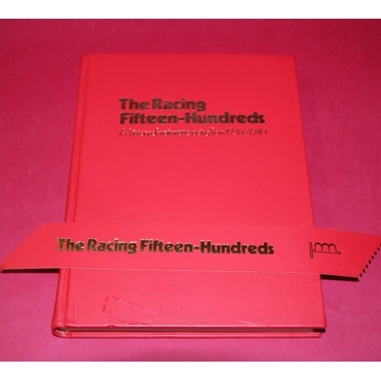 The Racing Fifteen-Hundreds - A History of Voiturette Racing from 1931 to 1940,Signed by David Venables