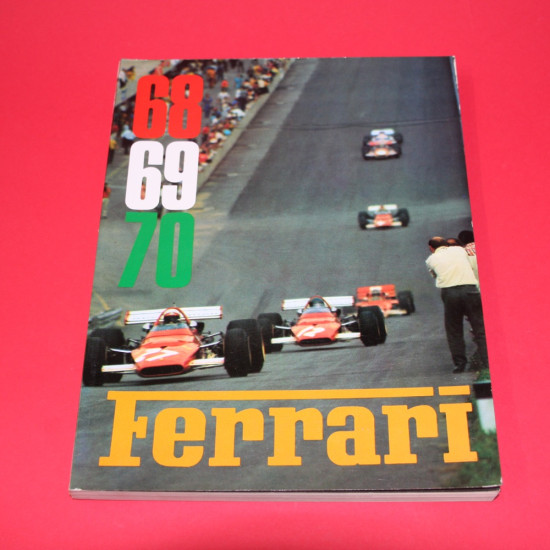 Ferrari Yearbook 1968-69-70,Signed by Luigi Chinetti Sr