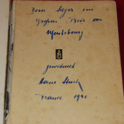 Hans Stuck,Signed by Hans Stuck